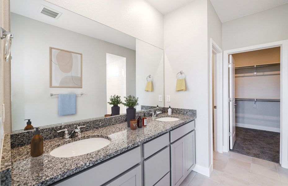 Representative furnished interior of a home built from the Brownstone by Pulte Homes in Independence, Elizabeth (Image 4). Representative furnished interior of a home built from the Brownstone by Pulte Homes in Independence, Elizabeth (Image 4).