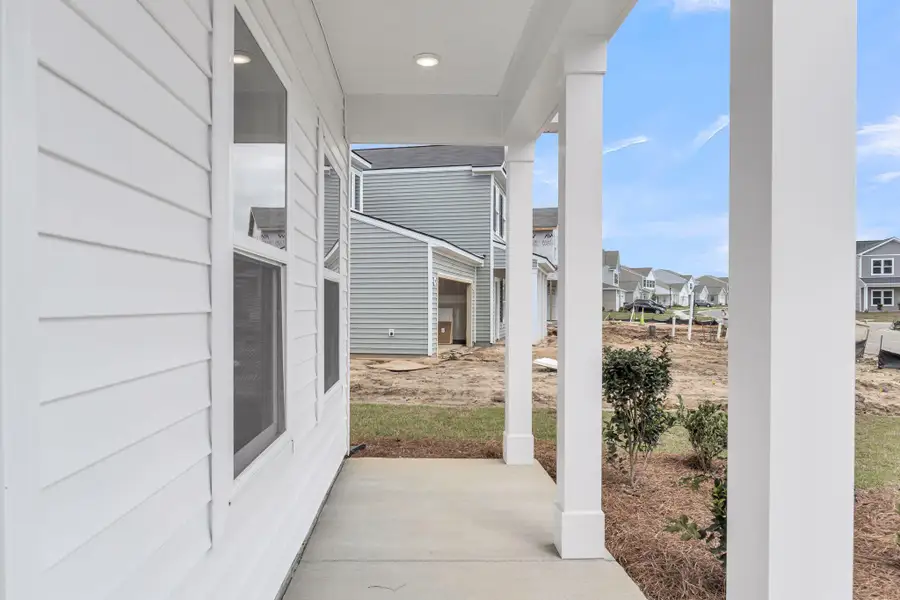 Exterior details and patio area of a home in , Summerville (Image 3). Exterior details and patio area of a home in , Summerville (Image 3).