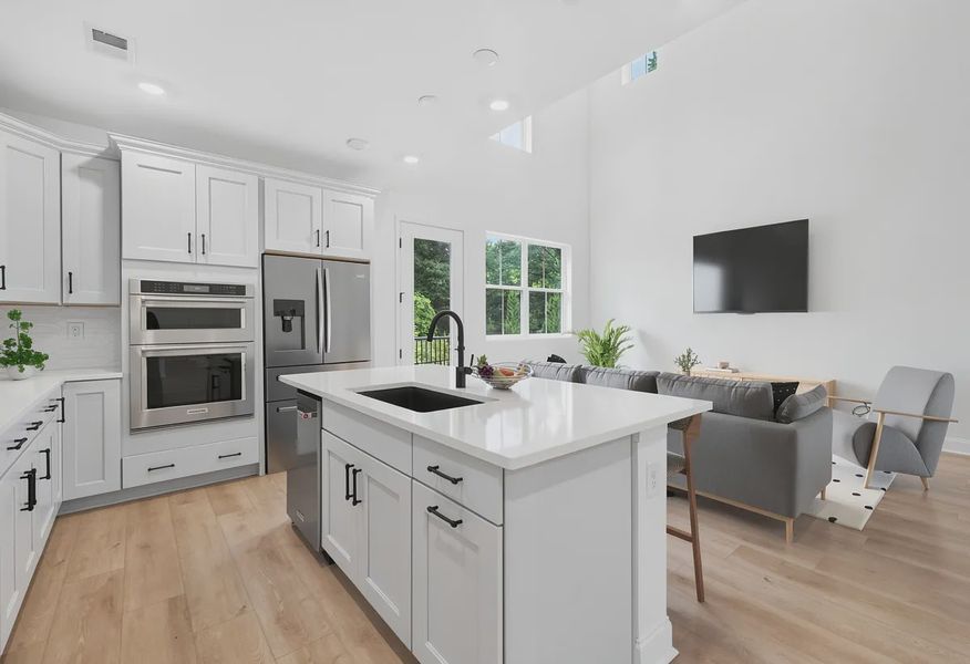 Virtually Staged Great Room - 6 of 23