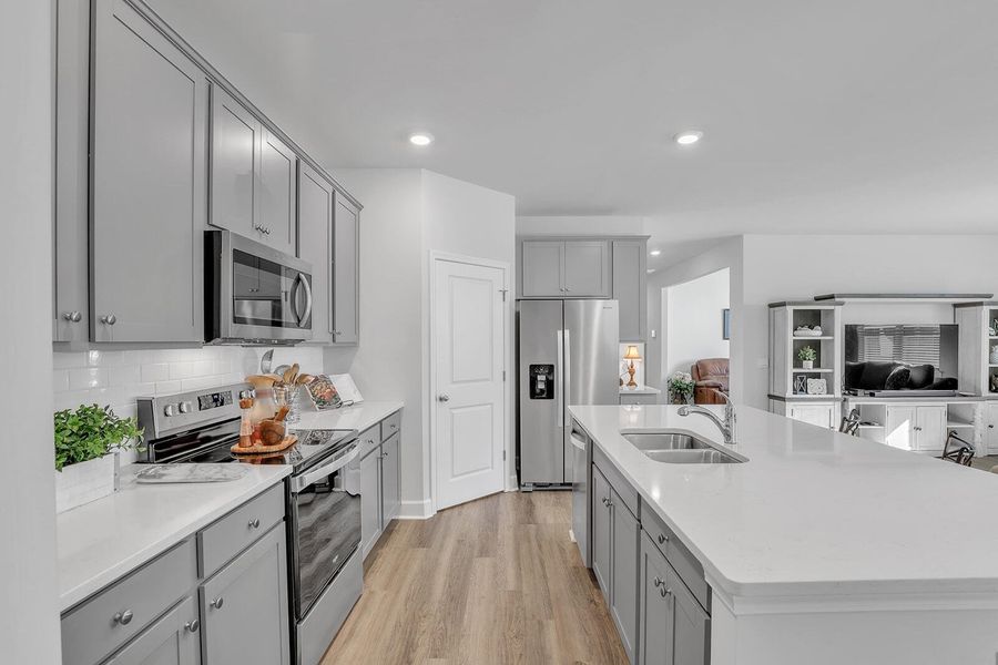 Furnished interior view inside a new home in , Yemassee (Image 34). Furnished interior view inside a new home in , Yemassee (Image 34).