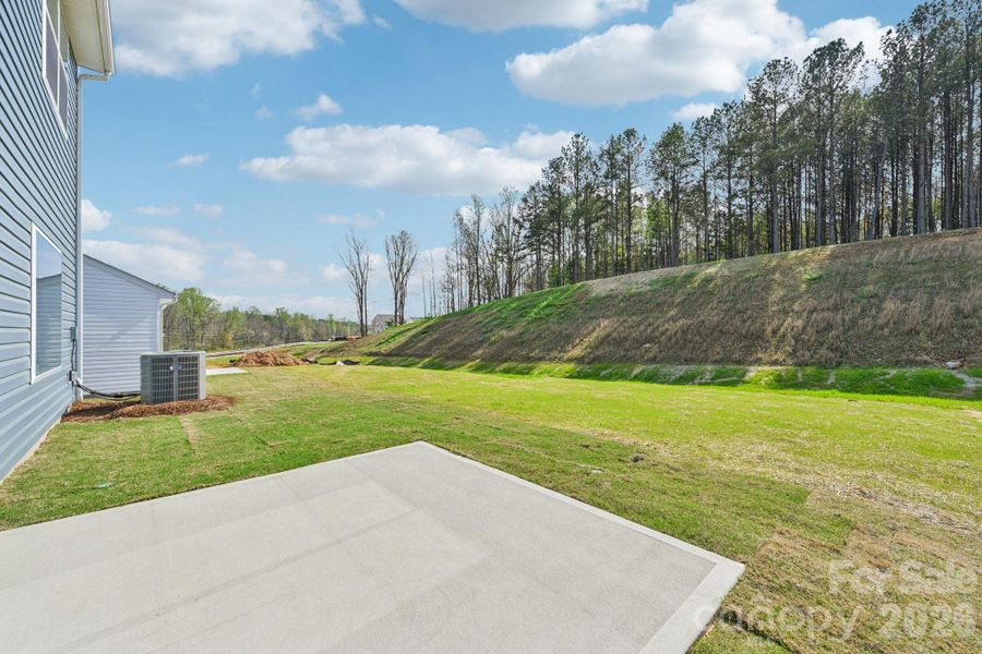 Exterior details and patio area of a home in Willow Estates, Shelby (Image 21).