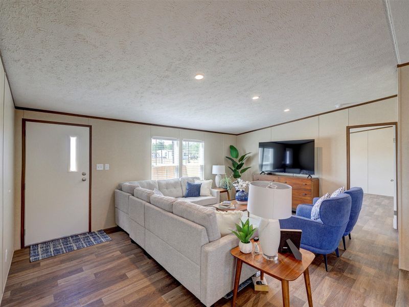 Furnished interior view inside a new home in , Elgin (Image 8).
