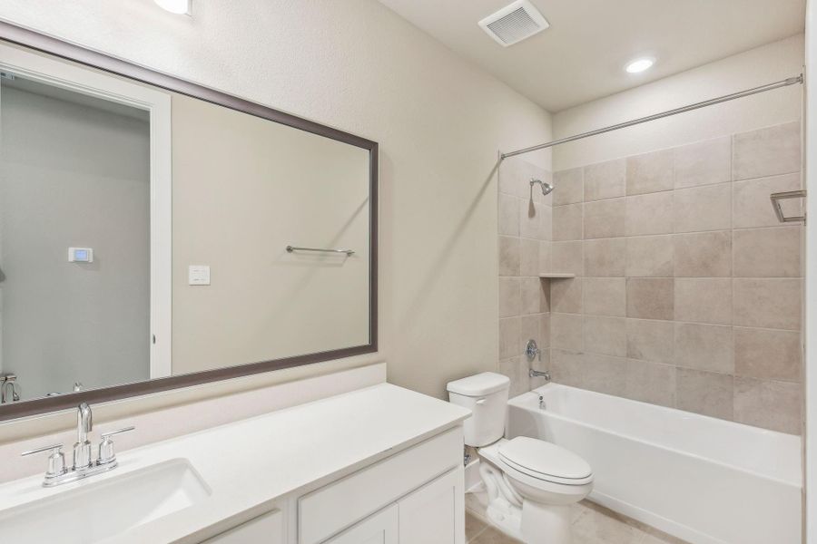 Photo is not of the actual home but is an inspirational photo of builder’s model home and may depict options, furnishings, and/or decorator features that are not included.