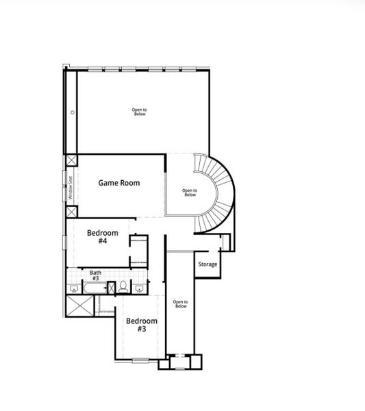 2D floor plan layout for the Telford by Highland Homes in COLTON, Montgomery, TX (Image 23). 2D floor plan layout for the Telford by Highland Homes in COLTON, Montgomery, TX (Image 23).