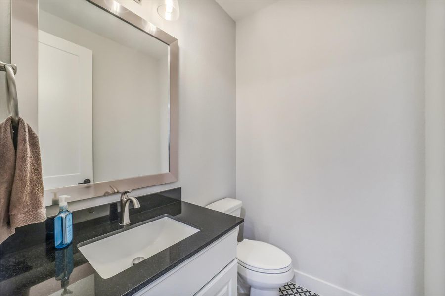 Upstairs Half Bathroom Upstairs Half Bathroom