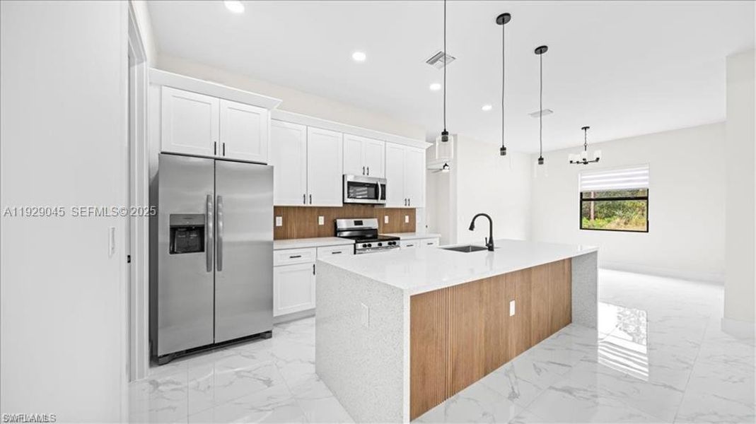 Furnished interior view inside a new home in , Lehigh Acres (Image 14). Furnished interior view inside a new home in , Lehigh Acres (Image 14).