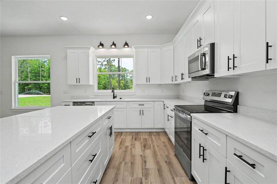 Furnished interior view inside a new home in , Ocala (Image 9).