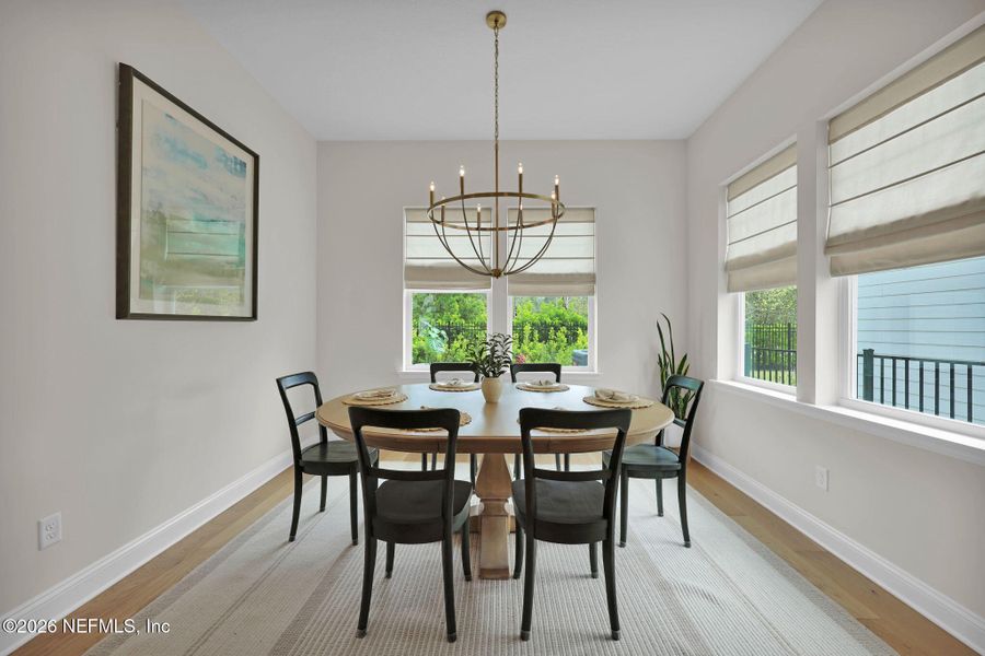 Furnished interior view inside a new home in , Ponte Vedra (Image 43).