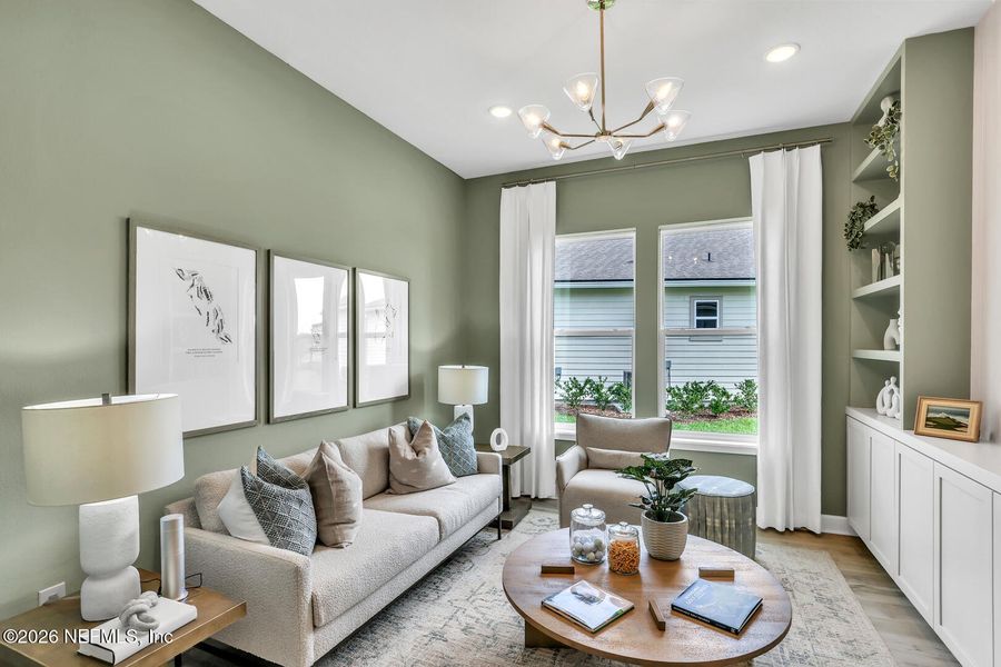 Furnished interior view inside a new home in , Flagler Beach (Image 20). Furnished interior view inside a new home in , Flagler Beach (Image 20).