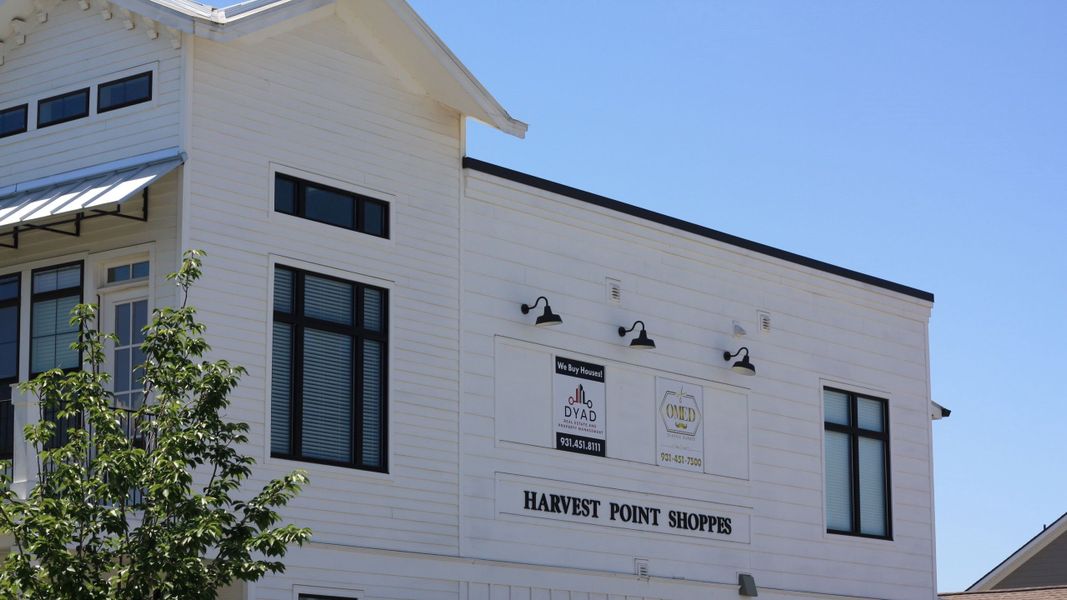 Front exterior of a new home in Harvest Point, Spring Hill, TN, highlighting curb appeal (Image 7).