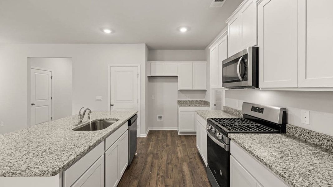 Furnished interior view inside a new home in The Islands, Beech Island (Image 7).