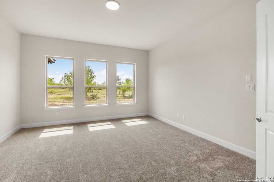Spacious, unfurnished interior of a new home in Legend Park, Castroville (Image 31). Spacious, unfurnished interior of a new home in Legend Park, Castroville (Image 31).
