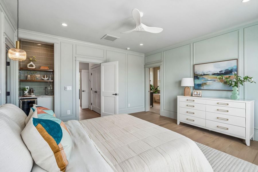 Furnished interior view inside a new home in , Johns Island (Image 68).