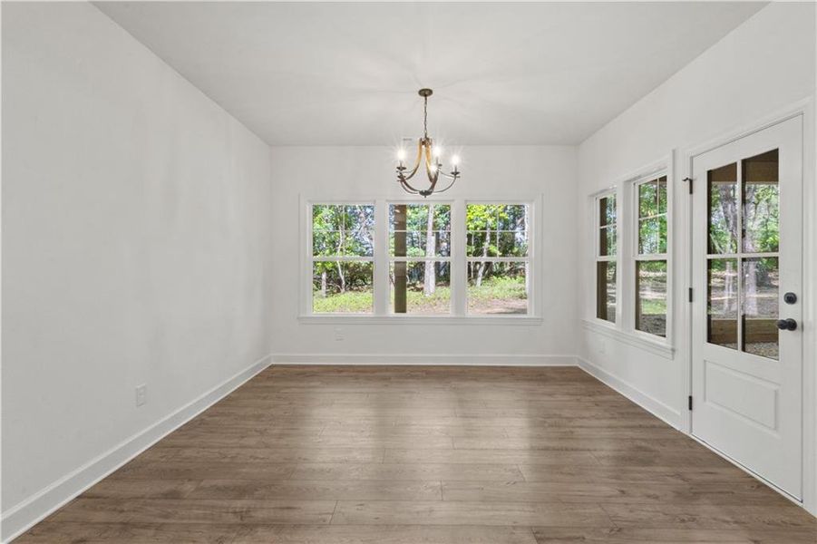 Spacious, unfurnished interior of a new home in , Dahlonega (Image 12).