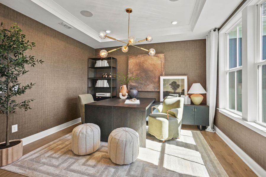 Representative furnished interior of a home built from the Stellar by Del Webb in Del Webb Carolina Ridge, Midland (Image 20). Representative furnished interior of a home built from the Stellar by Del Webb in Del Webb Carolina Ridge, Midland (Image 20).