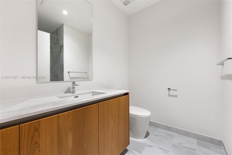 Furnished interior view inside a new home in , Miami (Image 4).