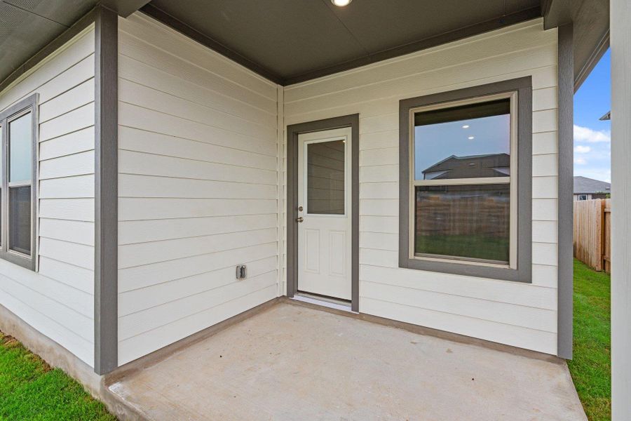 Rear Covered Patio Rear Covered Patio