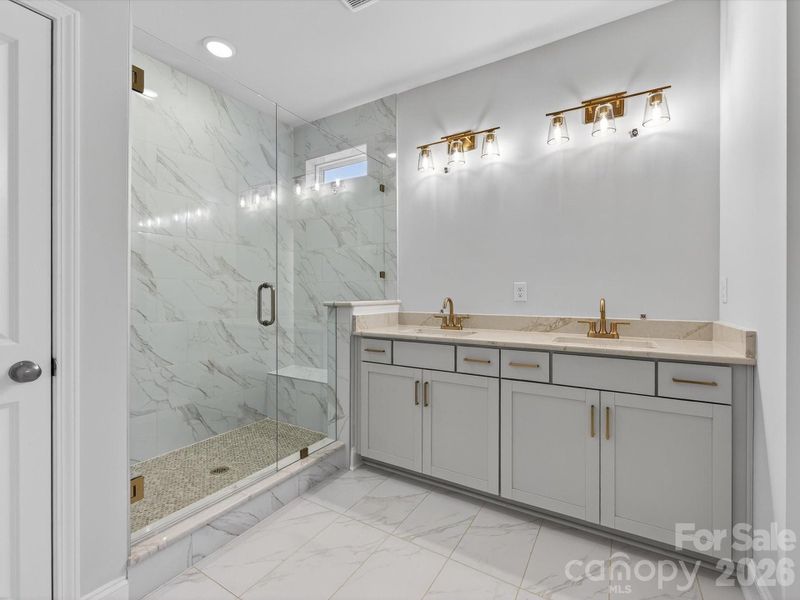Furnished interior view inside a new home in Whitley Preserve – Park Collection, Mint Hill (Image 7).
