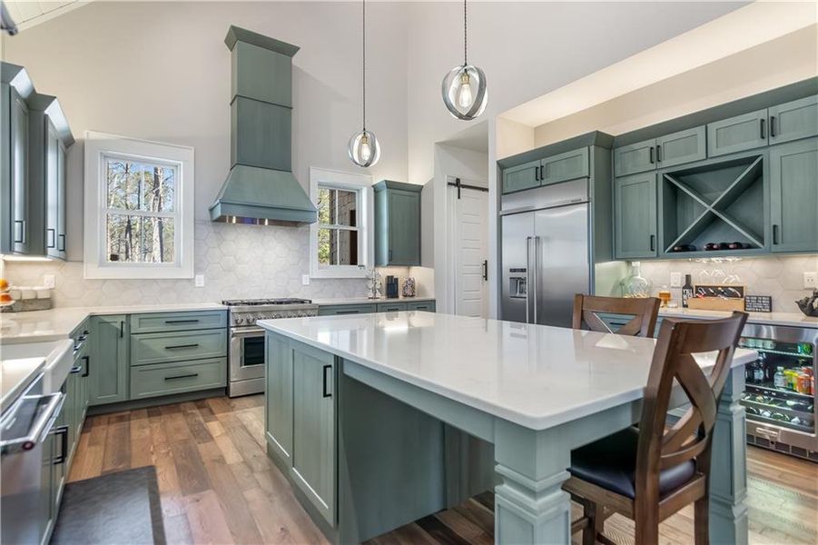 Furnished interior view inside a new home in , Ellijay (Image 51).