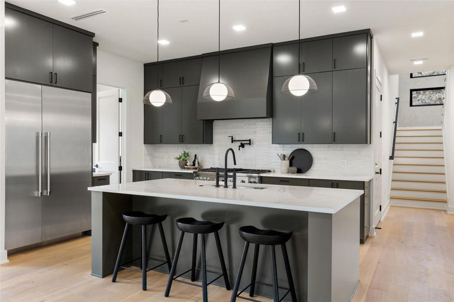 Furnished interior view inside a new home in , Austin (Image 10).