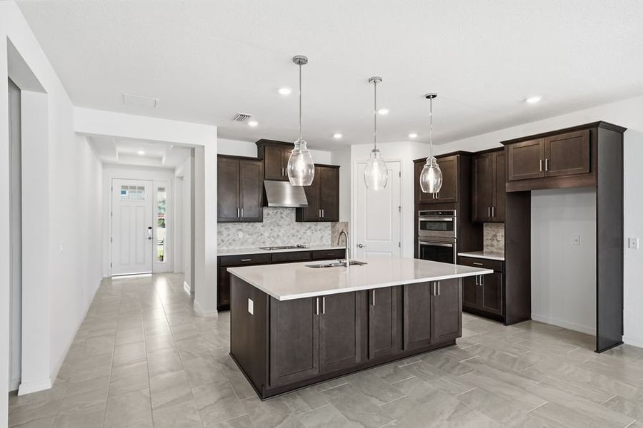 Furnished interior view inside a new home in Veranda Oaks, Port St. Lucie (Image 10). Furnished interior view inside a new home in Veranda Oaks, Port St. Lucie (Image 10).