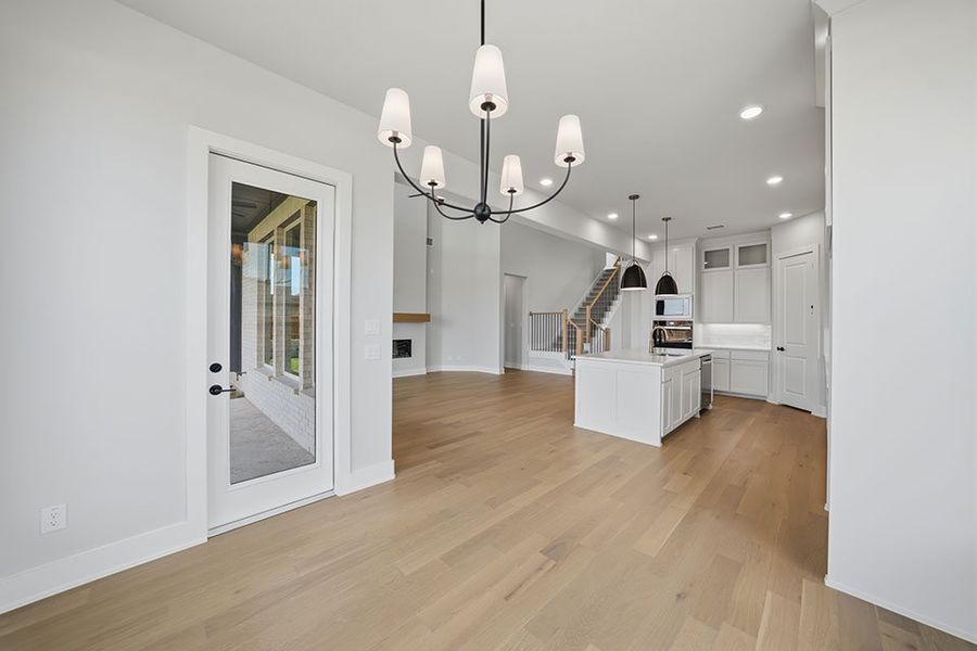 Spacious, unfurnished interior of a new home in Hillside Village, Celina (Image 25). Spacious, unfurnished interior of a new home in Hillside Village, Celina (Image 25).