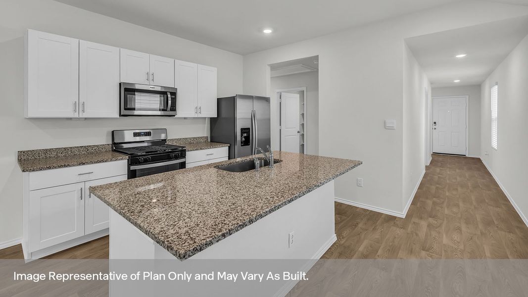 Representative furnished interior of a home built from the The Caroline by D.R. Horton in Bollinger, Maxwell (Image 10).