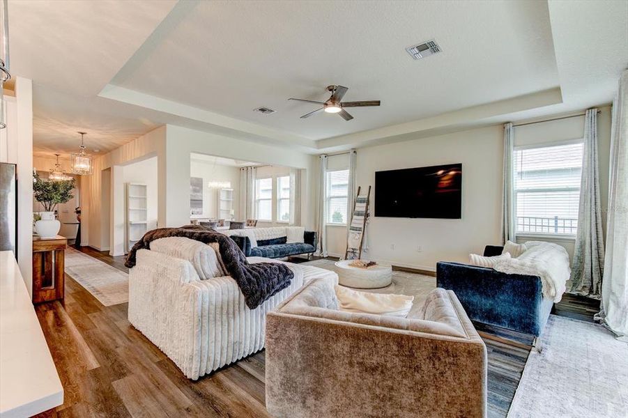 Furnished interior view inside a new home in Archers Mill, Ormond Beach (Image 49).