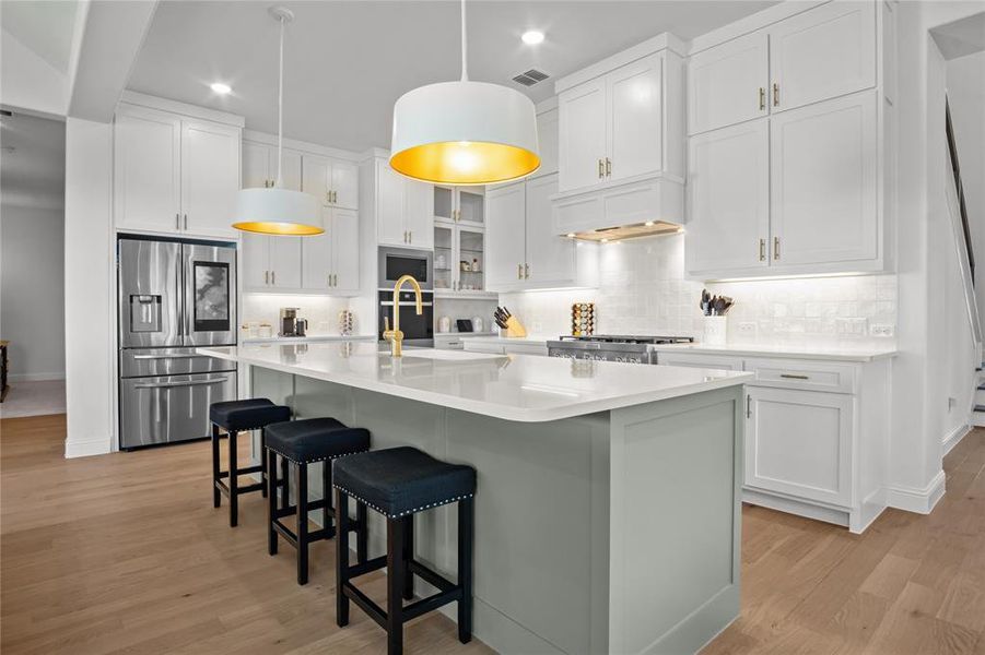 Furnished interior view inside a new home in , Aledo (Image 11). Furnished interior view inside a new home in , Aledo (Image 11).