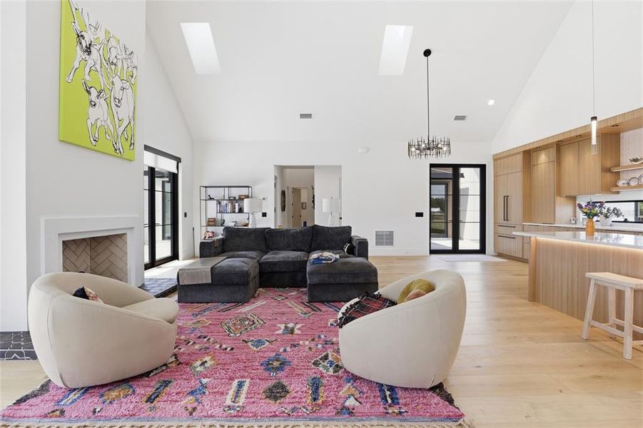 Furnished interior view inside a new home in , Alachua (Image 7).