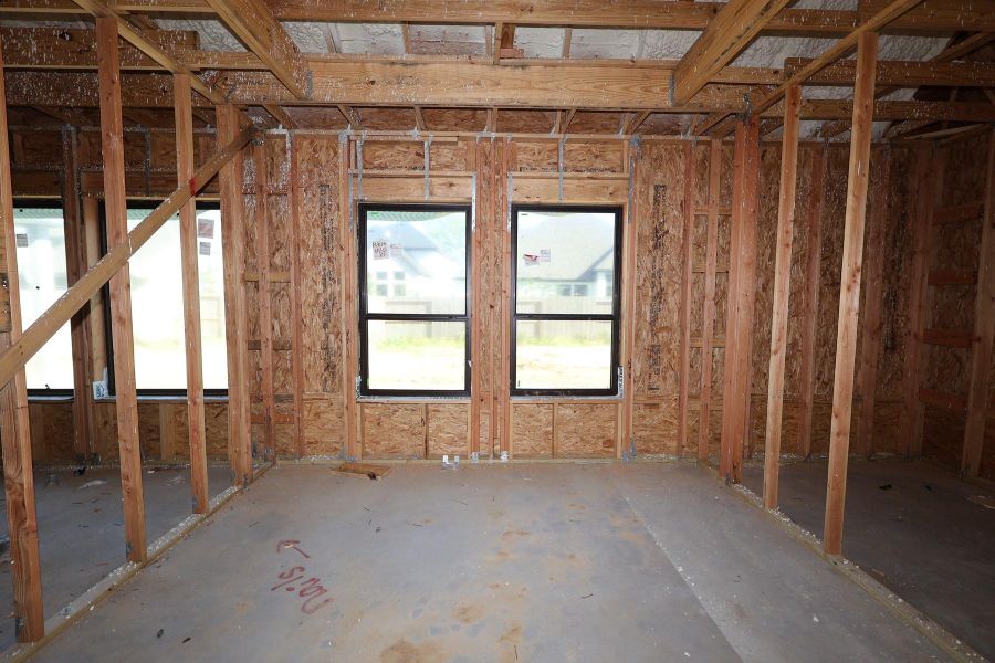 In-progress construction of a new home in Riceland - Summit Collection, Mont Belvieu, TX (Image 4).