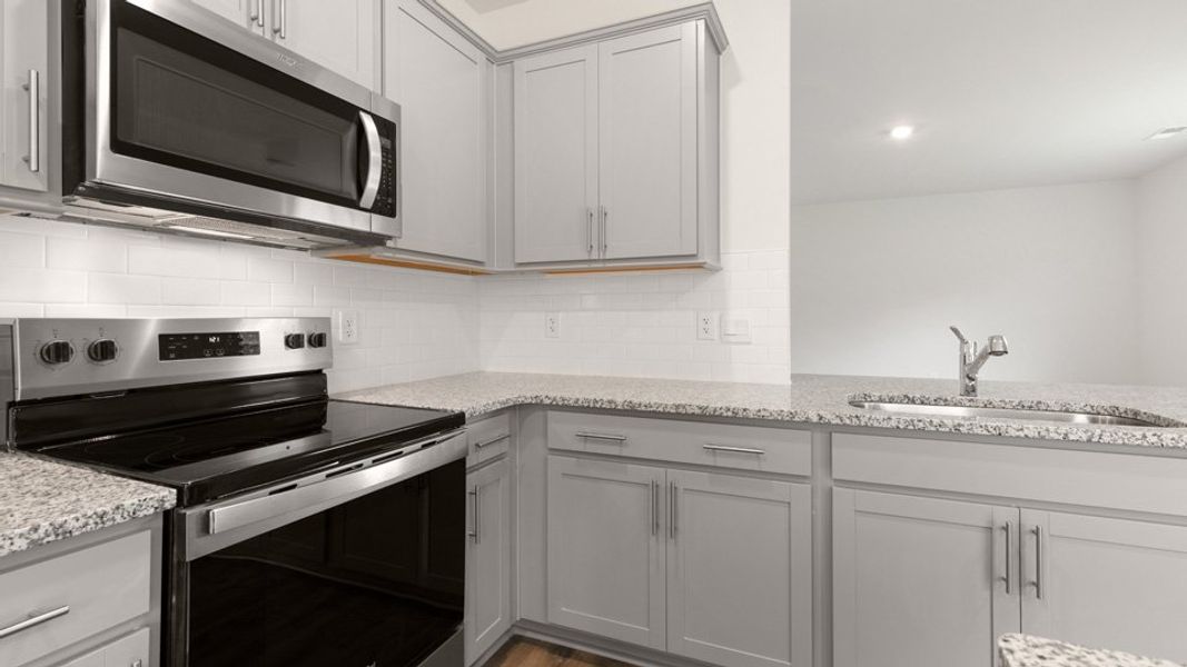 Furnished interior view inside a new home in The Reserve at Stoney Creek, Whitsett (Image 5).