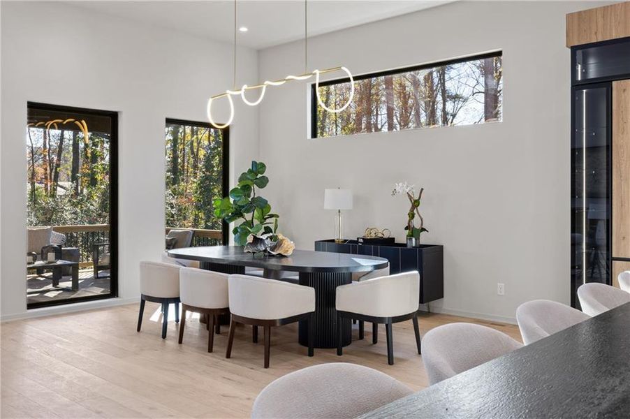 Furnished interior view inside a new home in , Sandy Springs (Image 35). Furnished interior view inside a new home in , Sandy Springs (Image 35).