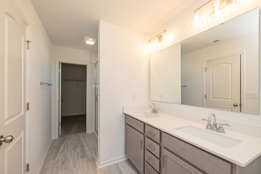 Furnished interior view inside a new home in Grandview, Albemarle (Image 8).