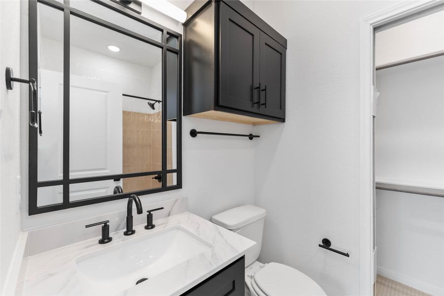 Furnished interior view inside a new home in , Houston (Image 16). Furnished interior view inside a new home in , Houston (Image 16).