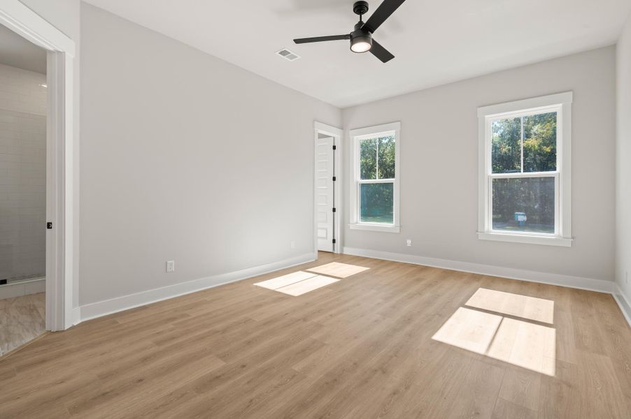 Spacious, unfurnished interior of a new home in Charleston County Homes, Mount Pleasant (Image 22).