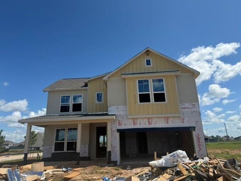 In-progress construction of a new home in Fulshear Lakes, Fulshear, TX (Image 4). In-progress construction of a new home in Fulshear Lakes, Fulshear, TX (Image 4).