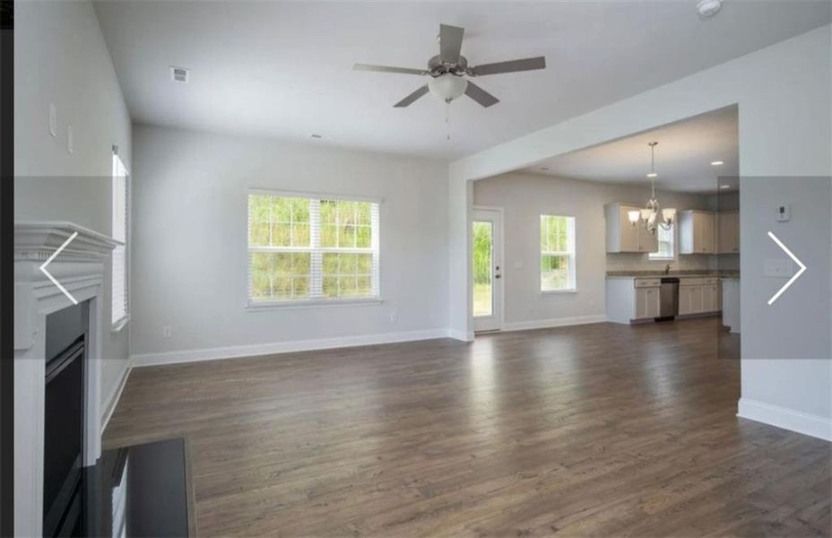 Spacious, unfurnished interior of a new home in Thunder Ridge, Dawsonville (Image 19).