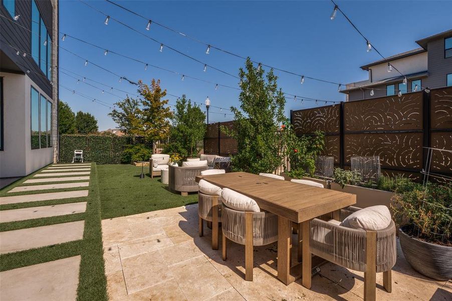 Plenty of space for entertaining