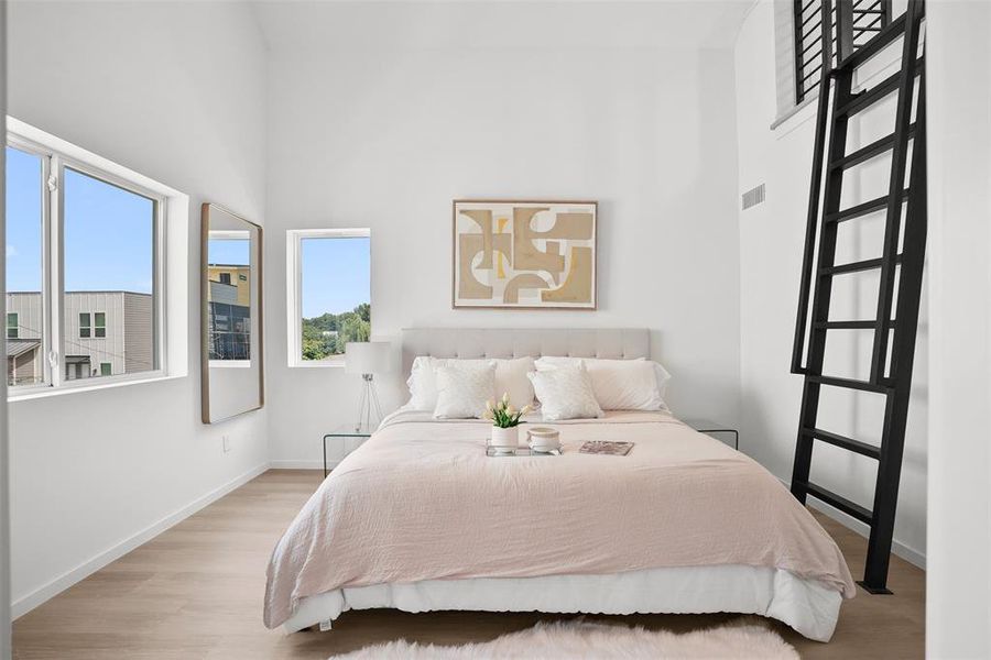 Furnished interior view inside a new home in , Dallas (Image 3).