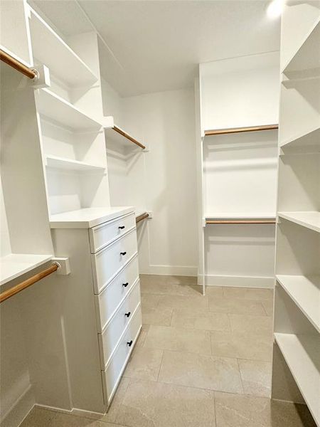 View of spacious closet