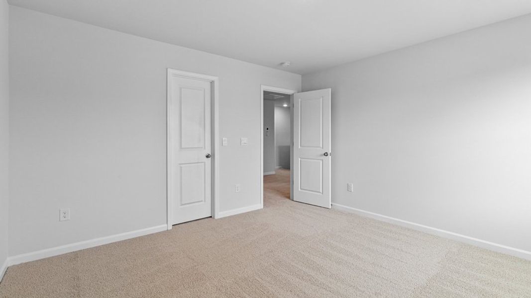 Spacious, unfurnished interior of a new home in Galvins Ridge, Sanford (Image 27). Spacious, unfurnished interior of a new home in Galvins Ridge, Sanford (Image 27).
