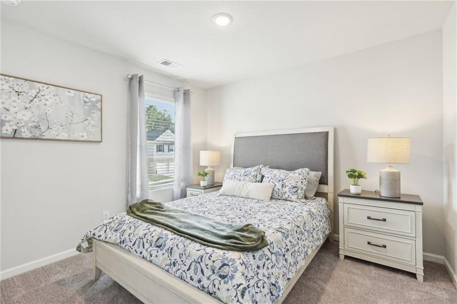 Furnished interior view inside a new home in Fairview Lake, Conyers (Image 28).