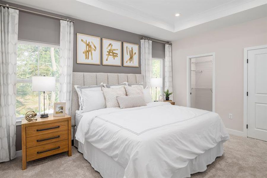 Representative furnished interior of a home built from the Sonata by Ryan Homes in Townes at The Station, Apex (Image 12). Representative furnished interior of a home built from the Sonata by Ryan Homes in Townes at The Station, Apex (Image 12).