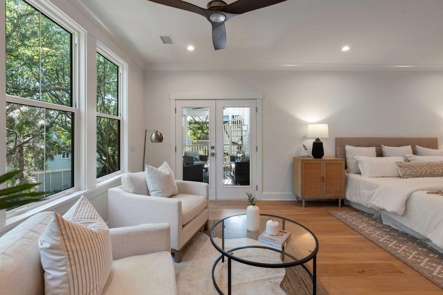 Furnished interior view inside a new home in , Isle Of Palms (Image 37). Furnished interior view inside a new home in , Isle Of Palms (Image 37).