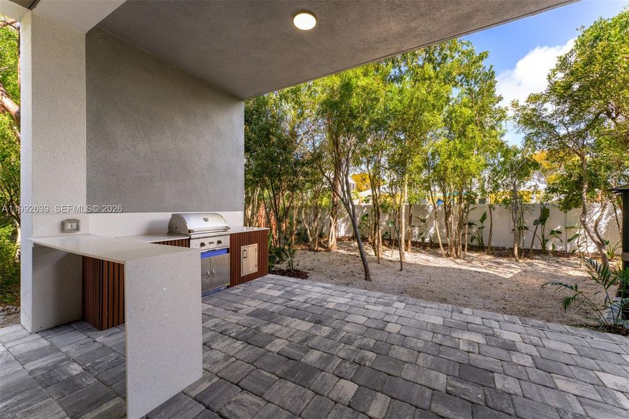 Exterior details and patio area of a home in , Key Largo (Image 26).