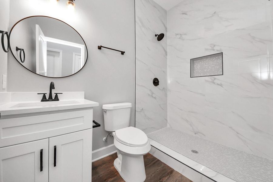 Furnished interior view inside a new home in , Houston (Image 12).