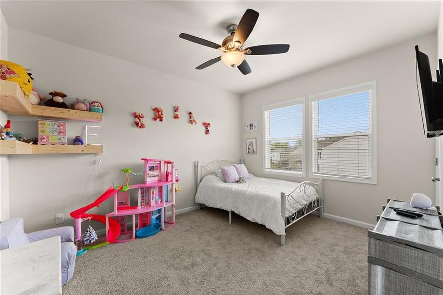 Furnished interior view inside a new home in , Dacula (Image 40).