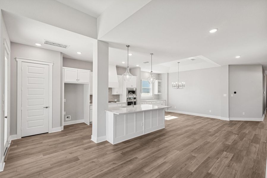 Furnished interior view inside a new home in ARTAVIA 50' Homesites, Conroe (Image 8).