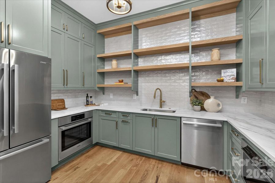 Furnished interior view inside a new home in , Charlotte (Image 39).